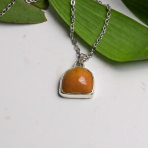 Mookaite Jasper Arch Cabochon Pendant – Kennedy Ranges, Western Australia