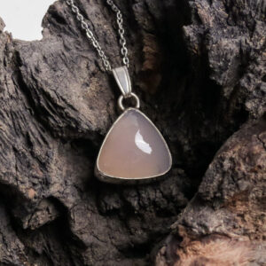 Agate Trilliant Cabochon Pendant – Brazilian Agate